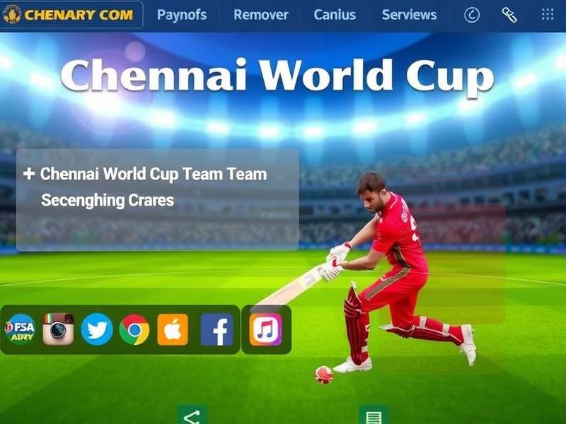 Chennai World Cup Team gameplay screenshot